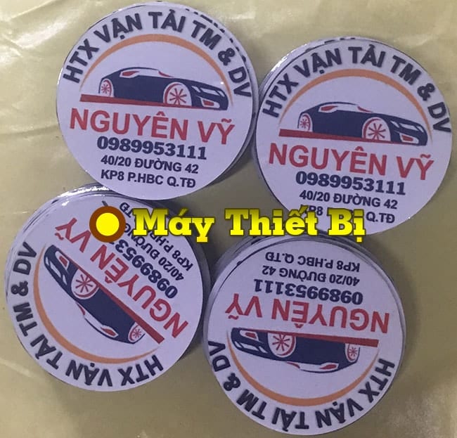 Nam châm dẻo in decal dán quảng cáo tủ lạnh